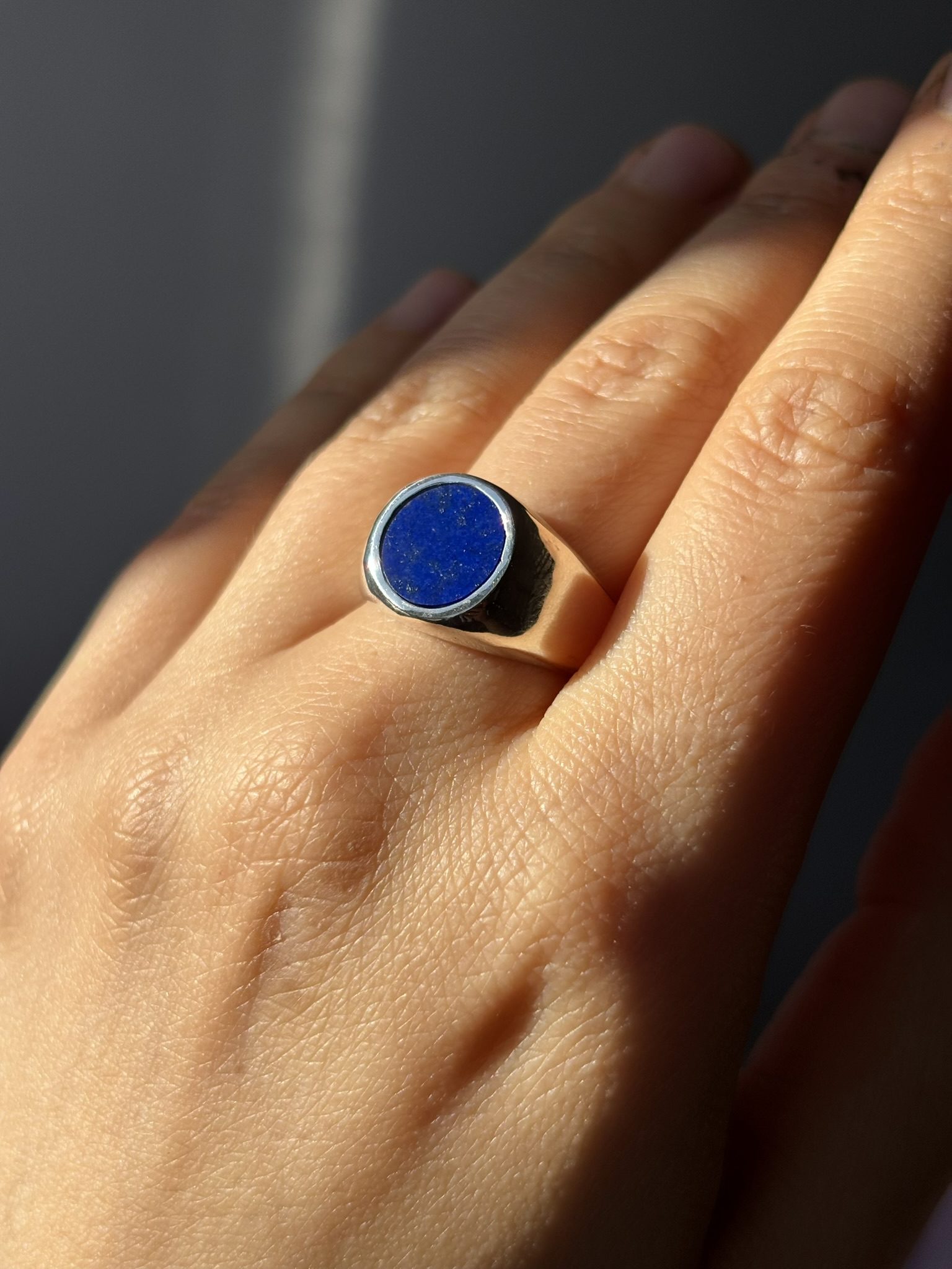 Sello con lapislázuli - Imagen 2